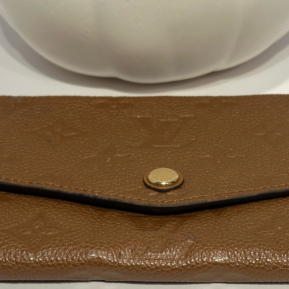 Louis Vuitton Sarah Wallet Empreinte Brown - Picture 11 of 15